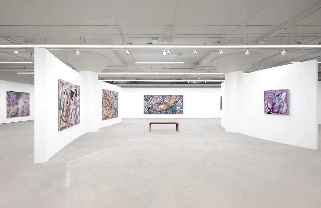 Manuel Mathieu, Longlati Foundation, Shanghai (CHN), 2022, Exhibition view, "Silk Road traveler, Lethe’s wanderer"