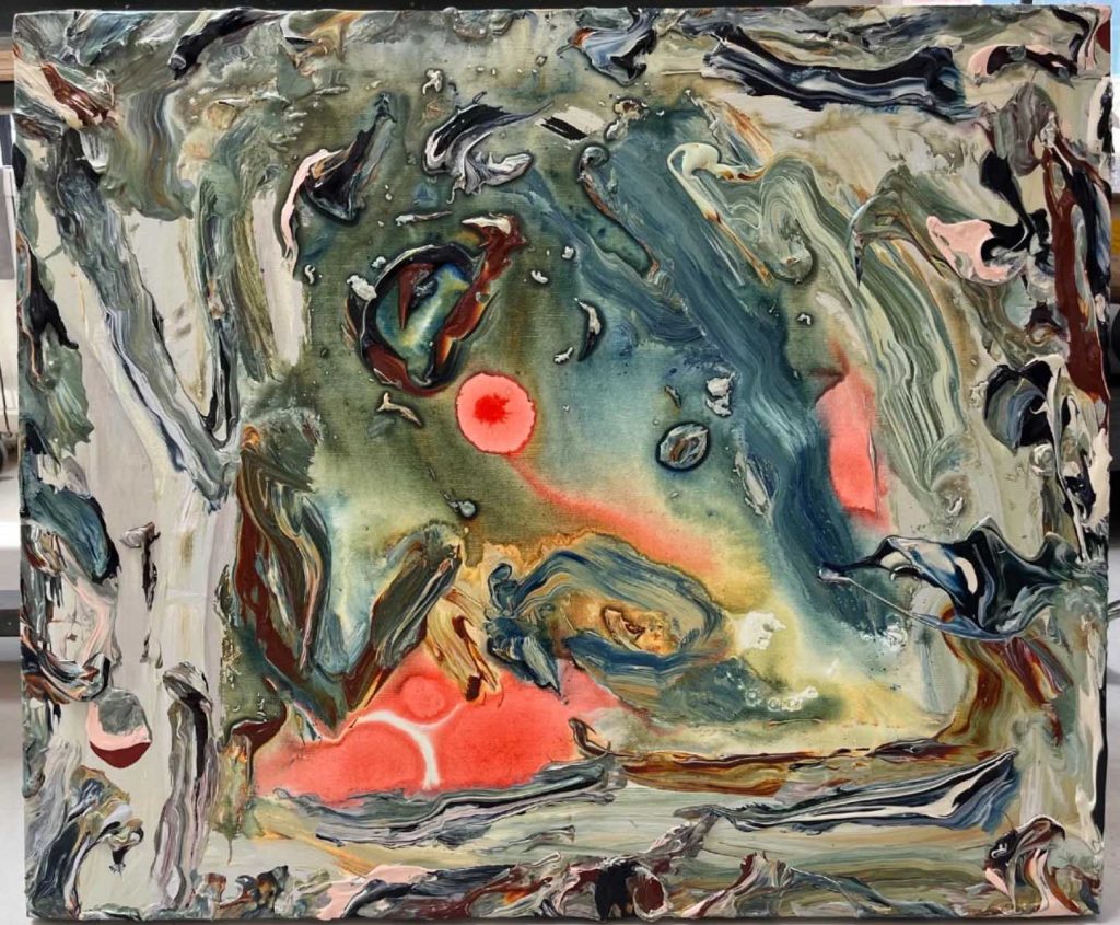 Manuel Mathieu, The Collapse, 2023, Mixed Media