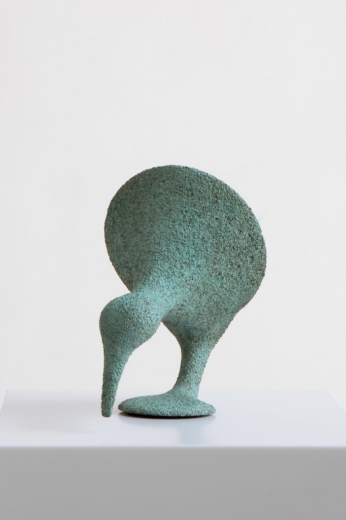 Vincent Beaurin, Miroir #3, 2023, Bronze casting, 27 x 23 x 19 cm