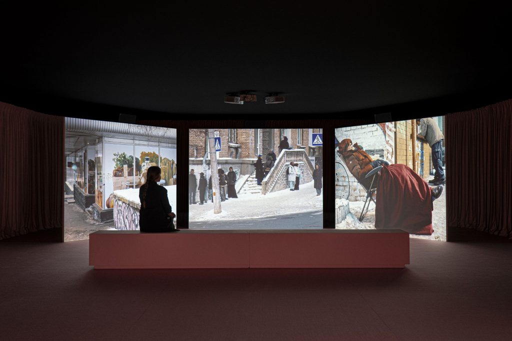 Yarema Malashchuk & Roman Khimei, Museo Thyssen Bornemisza - TBA21, Madrid (ES), 2026, Exhibition view, "Pedagogies of War", © Maru Serrano