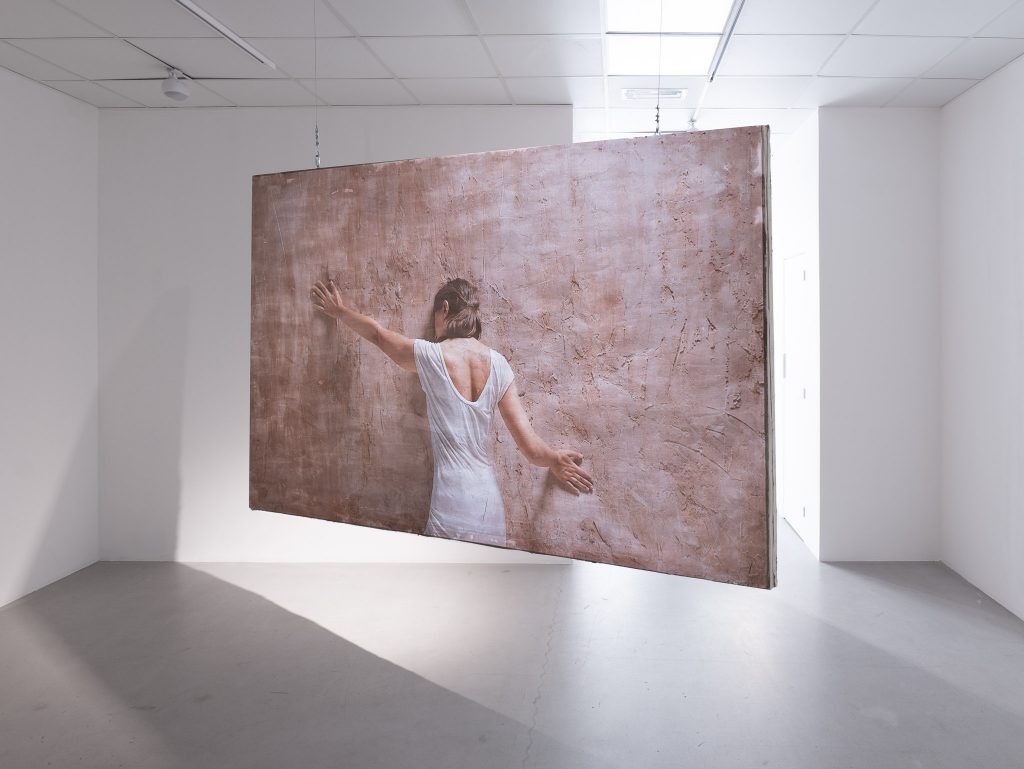 Sarah Brahim, Galerie Poggi, Paris (FR), 2026, Exhibition view, "She Said, It's Always Two Bodies", © Younes Lagrouni